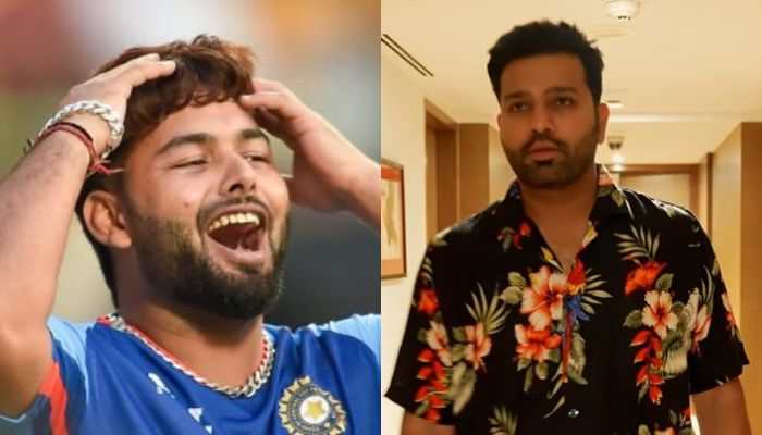 Rohit Sharma&#039;s &#039;Spicy&#039; Fashion Takes Social Media By Storm, Rishabh Pant Reacts  - Watch