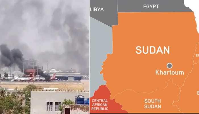 Sudan: Saudia A330, Other Planes Damaged At Khartoum Airport Amid Heavy Firing - Watch Video