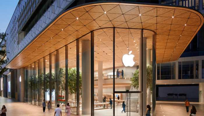 Apple Previews Its 1st Retail Store In India, To Open For Public On Tuesday  | Technology News | Zee News