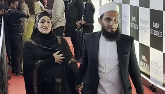 Pregnant Sana Khan Reacts After Netizens Slam Her Husband For Dragging Her At Baba Siddiqui's Iftaar Party