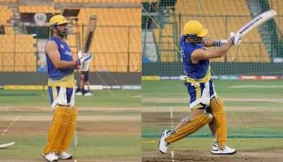 IPL 2023: Video Shows MS Dhoni's Mighty Hits During Net Practice, Fans Say - 'Thala Roars Back'
