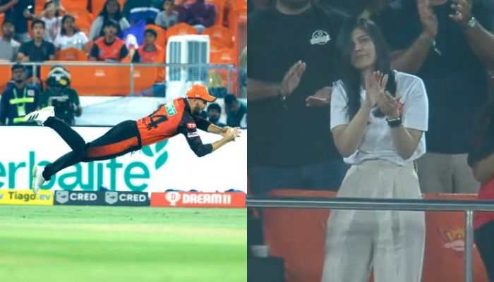 Watch: Kaviya Maran's Reaction To Aiden Markram's Diving Catch To Dismiss Suryakuamar Yadav Goes Viral