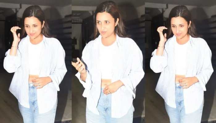 Parineeti Chopra Wears Band On Ring Finger Amid Wedding Rumours With Raghav Chadha - Watch