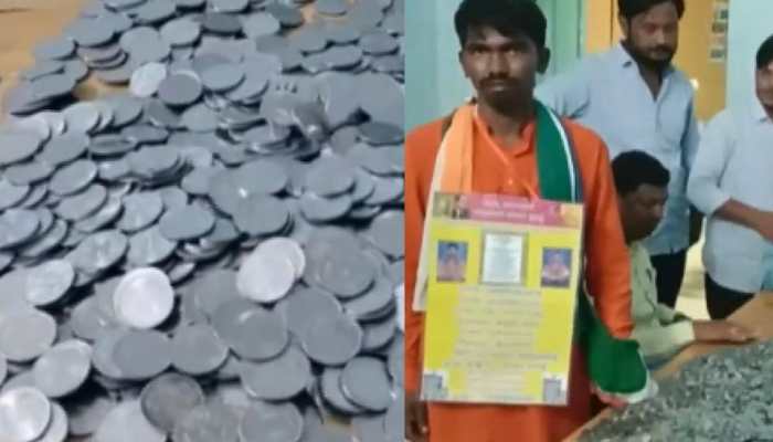 Karnataka Polls: Independent Candidate Submits Deposit Money In Coins