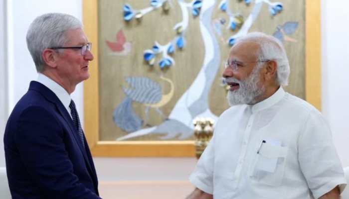 Apple CEO Tim Cook Meets PM Modi, Says &#039;Committed To Investing Across Country&#039;