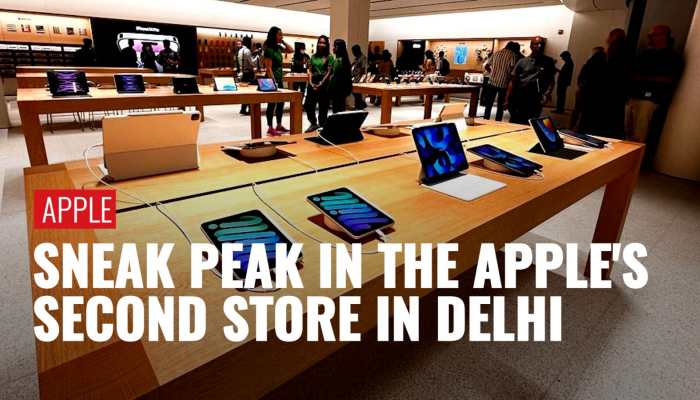 First Look of Delhi's Second Apple Store, You Won't be Able to Take Your Eyes Off | Tim Cook