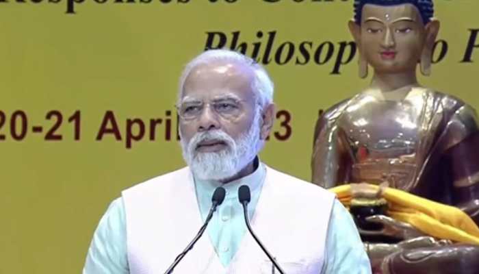 At Global Buddhist Summit, PM Modi Says Buddha&#039;s Teachings Solution To Global Problems