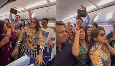 IndiGo Flyers Dance On Sapna Chaudhary's Song During Flight, Raises Safety Concerns: Watch Viral Video