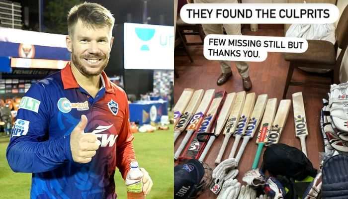 Delhi Capitals' Stolen Cricket Kits Recovered: David Warner's Bat Among Found Items