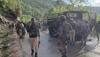 Indian Army truck in Poonch