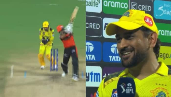 &#039;Wrong Place At Wrong Time&#039;: Dhoni On Pulling Off A Dravid-Like Catch In CSK vs SRH - Watch