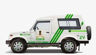Indian Army's Old Maruti Gypsy Converted Into Electric Vehicle To Be Showcased For First Time