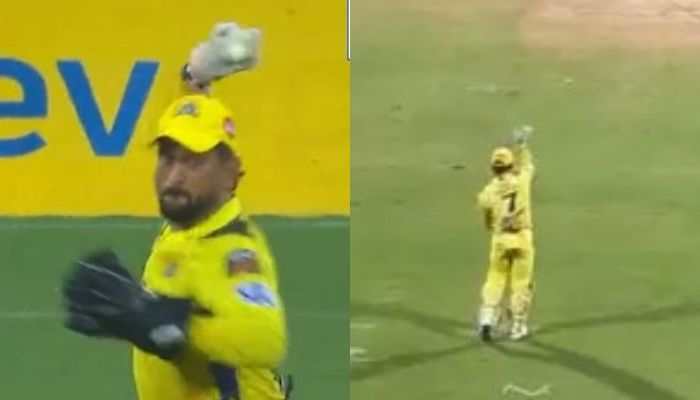 Watch: MS Dhoni Visualise Run Out Moments Before Implementing It In CSK vs SRH Game, Video Goes Viral