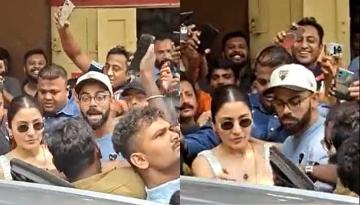 Watch: RCB Fans Mob Virat Kohli, Anushka Sharma After Lunch Date In Bangalore