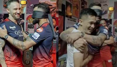 Watch: Virat Kohli Aces Blindfold Challenge, But Struggles To Identify RCB's Mystery Teammate