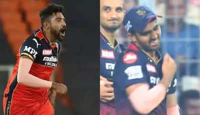 Watch: Angry Mohammed Siraj Abuses Teammate Mahipal Lomror For Poor Fielding In RCB vs RR Game