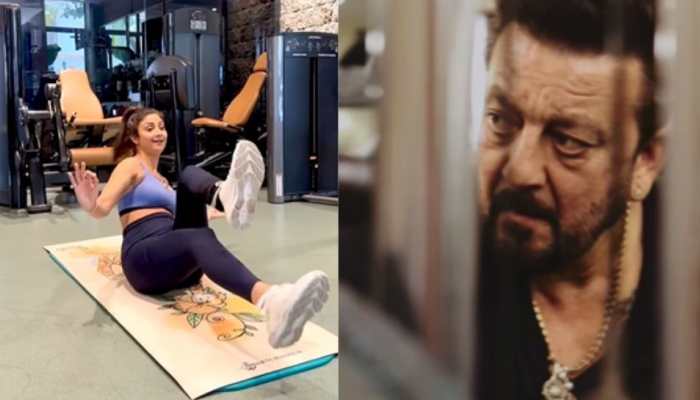 Shilpa Shetty, Sanjay Dutt Drive Away Monday Blues With Their Workout Videos- Watch 