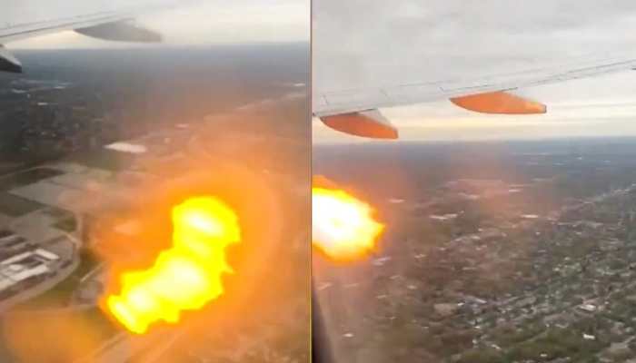 Watch: American Airlines Plane Catches Fire After Bird Strike, Video Goes Viral