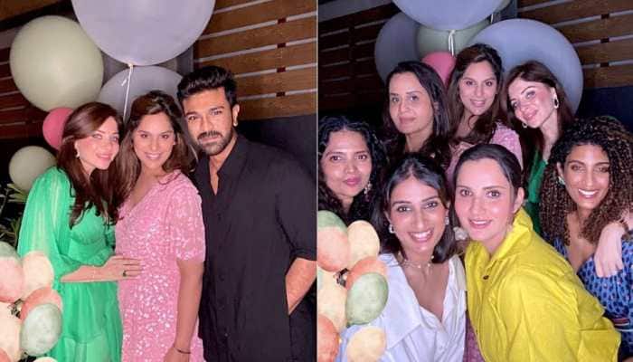 Ram Charan-Upasana Host Star-Studded Baby Shower In Hyderabad; Allu Arjun, Sania Mirza Attend- See Inside Pics 