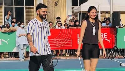 Watch: Virat Kohli-Anushka Sharma's Badminton Face-Off, Video Goes Viral