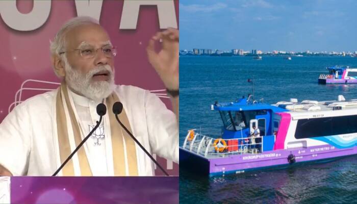PM Narendra Modi Launches India&#039;s First Water Metro In Kochi 