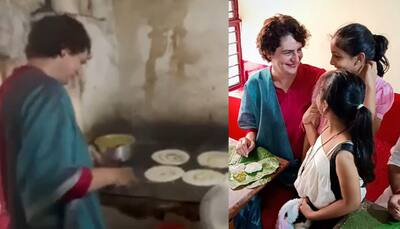 Watch: Priyanka Gandhi 'Enjoys' Making Dosas At Famous Mysuru Restaurant