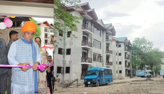 J&amp;K LG Inaugurates 1,208 Flats For Kashmiri Pandit Employees