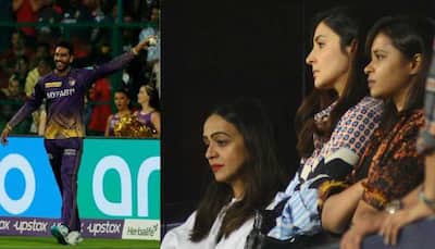 WATCH: Anushka Sharma’s Reaction To Venkatesh Iyer’s Stunning Catch To Dismiss Virat Kohli