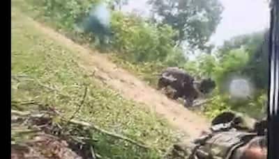 Video Showing Moments After Dantewada Naxal Attack In Chhattisgarh Surfaces - Watch