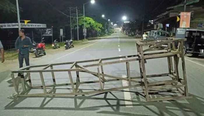 Manipur Tense As Miscreants Vandalise, Set Ablaze CM N Biren Singh&#039;s Meeting Venue