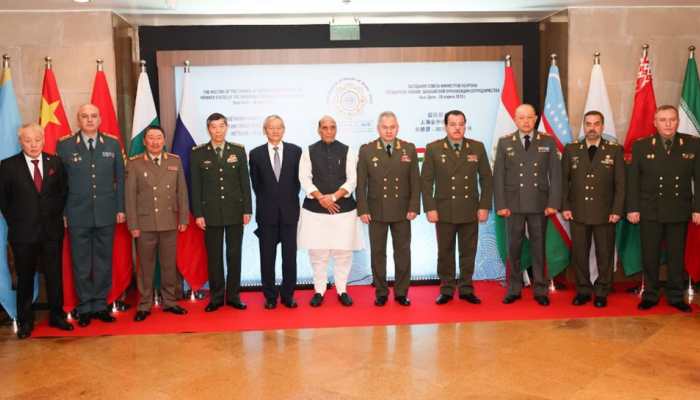 With China, Pakistan In Attendance, Rajnath Singh&#039;s SCO Message On Terrorism, Peace