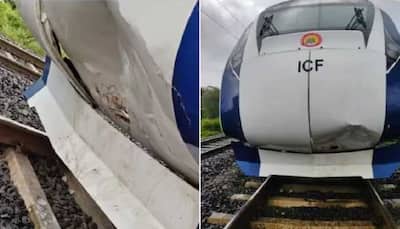 Bhopal-New Delhi Vande Bharat Express Damaged After Hitting Cow
