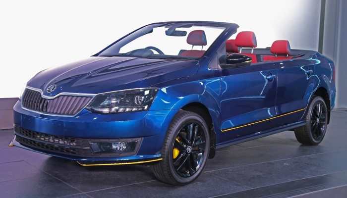 Skoda Rapid Convertible Project Car Unveiled In India, But There's A Catch