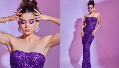 Mithila Palkar Sets The Fashion Bar High In Regal Purple Gown - Pics