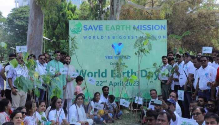  Earth Day 2023: Save Earth Mission Activists Plant Thousands Of Trees In Jaipur