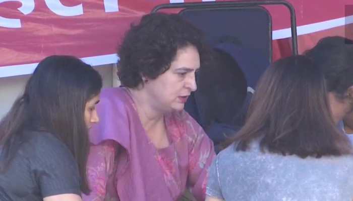 Priyanka Gandhi Meets Protesting Wrestlers, Calls For WFI Chief Brij Bhushan's Ouster