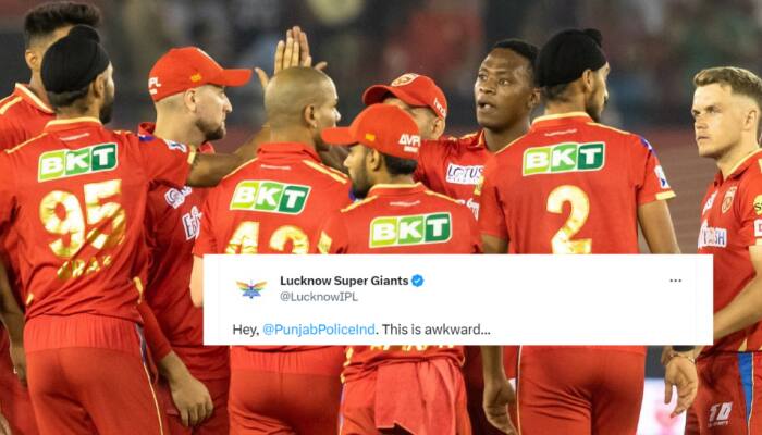 IPL 2023: Lucknow Super Giants Troll Punjab Police After Thumping Win Over PBKS