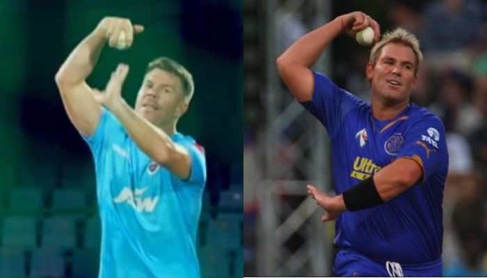 'Shane Warne Lite': Fans React As David Warner Bowls Leg-Spin In Nets, Video Goes Viral - Watch
