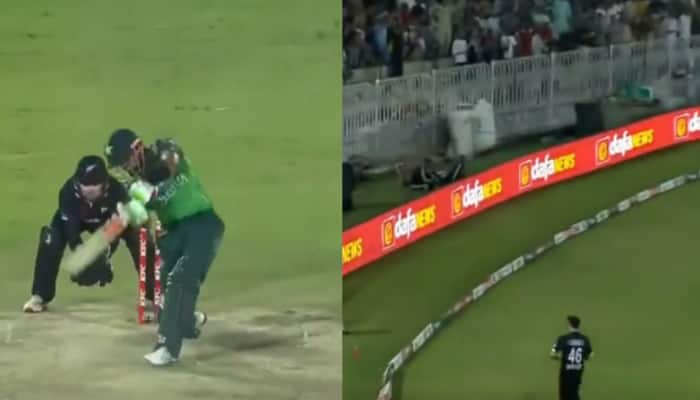 Watch: Babar Azam Six Over Extra Cover Goes Viral After Fakhar Zaman Ton Powers PAK To Win Over NZ in 2nd ODI