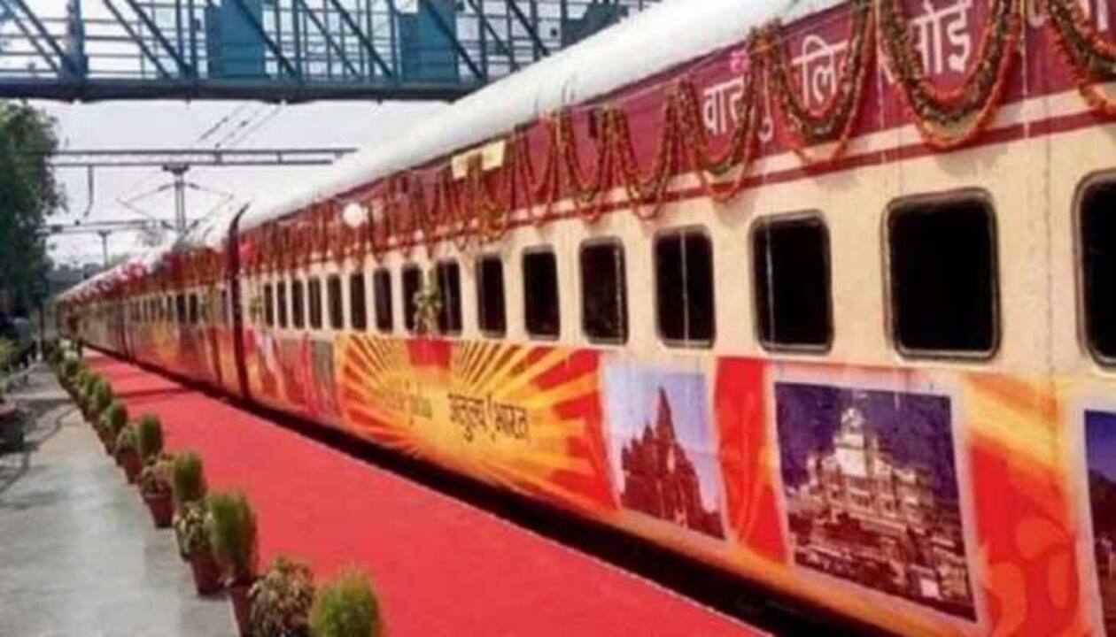 Kishan Reddy Flags Off Puri-Kasi-Ayodhya Bharat Gaurav Tourist Train From  Secunderabad | Railways News | Zee News