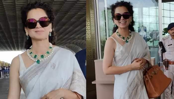 &#039;Lagna Chahiye&#039;: Kangana Ranaut Gives Savage Reply To Paps Saying They Are Scared Of Her - Watch