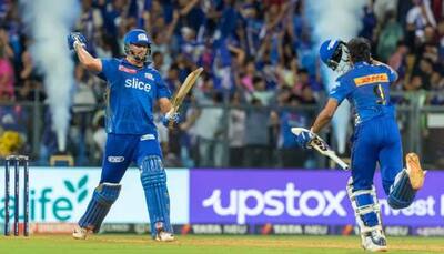 WATCH: Tim David Hammers Hattrick Of Sixes In Final Over To Lift Mumbai Indians To Win, Sachin Tendulkar Can’t Stay Calm