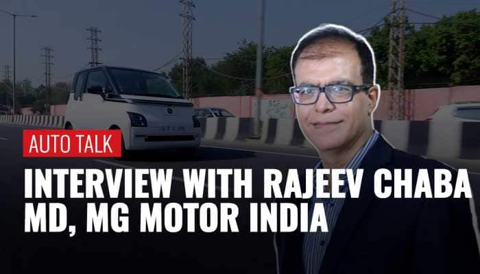 Exclusive Conversation With Rajeev Chaba On MG Comet EV, Electric Vehicles And More