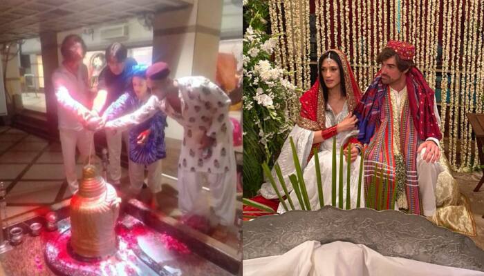 Former Pakistan PM Zulfiqar Ali Bhutto&#039;s Granddaughter Visits Hindu Temple After Nikkah, Netizens React