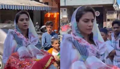 TV Actress Anjum Fakih Seeks Blessings At Mahim Dargah Ahead Of 'Khatron Ke Khiladi 13', Says, 'Its A Tradition For Me'