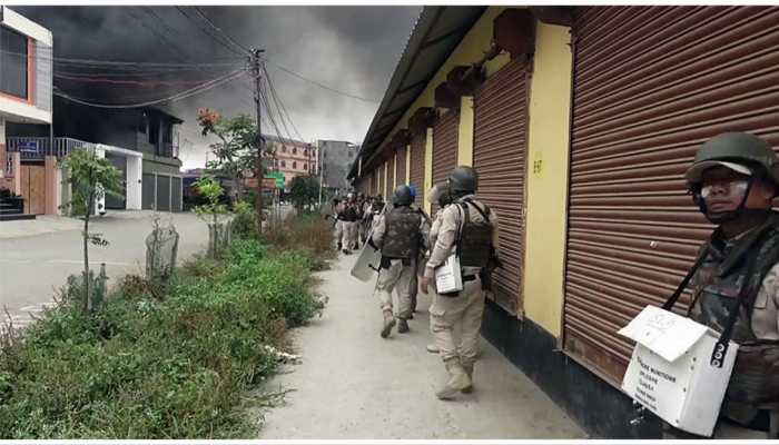Uneasy Calm In Violence-Hit Manipur Amid Heavy Presence Of Security Forces