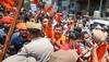 bjp leaders protest