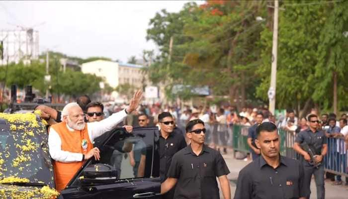 Karnataka Election: PM Modi Holds 26-Km Mega Roadshow In Bengaluru