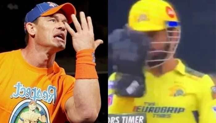 MS Dhoni&#039;s Fandom Reaches New Heights As WWE Star John Cena Shares CSK Captain&#039;s Picture On Instagram
