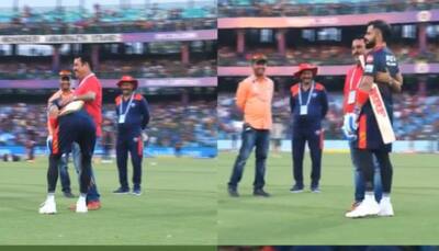 Watch: Virat Kohli Touches Feet Of Childhood Coach Before DC vs RCB Clash